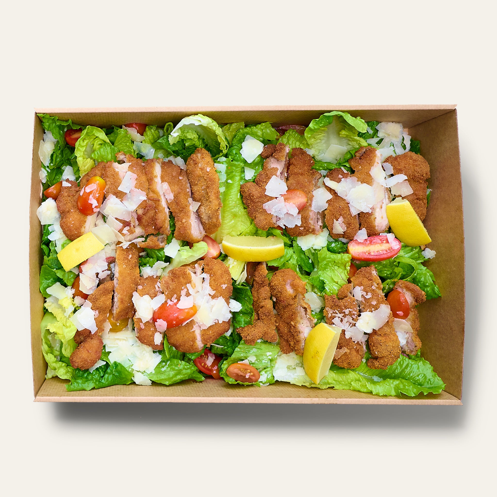 Caesar Schnitzel Salat Box