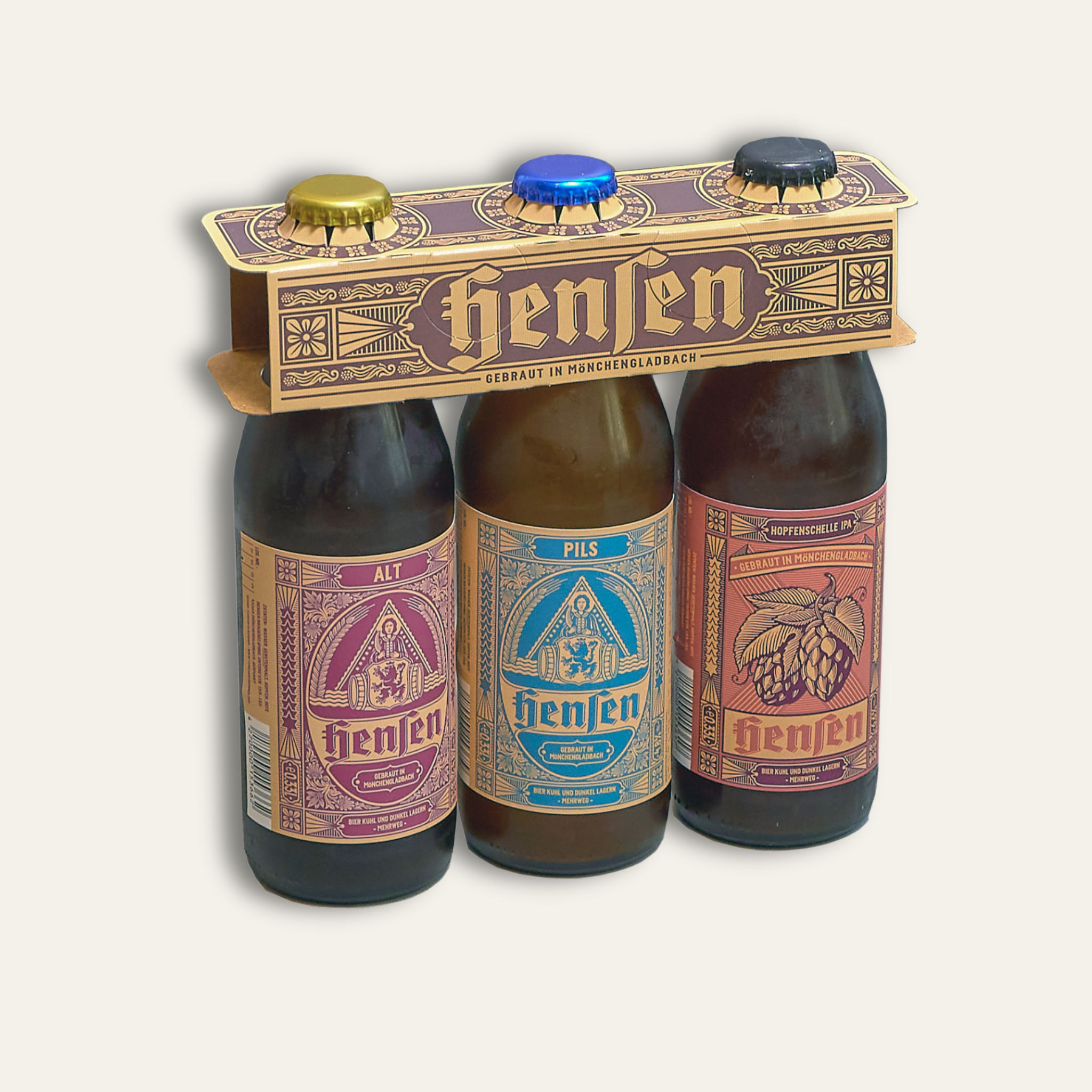 Hensen 3er Träger | 3 x 0,33 l